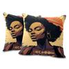 AQUNNEW Deluxe Lint Throw Pillow Covers Girl Double Sided and Ultra Soft Transform Your Home with Our Elegant and Comfortable Design Perfect for Enhancing All Season Decor view 1
