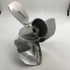 BARDOVEN Stainless Steel Propeller 13 Tooth 35-50HP 12X13 SS Prop for TOHATSU Outboard Engine, FITTED, SILVER view 1