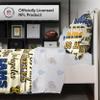 FOCO Los Angeles Rams NFL Retro Bed in a Bag Comforter Bedding 5 Piece Full Set view 2