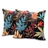 AQUNNEW Deluxe Lint Throw Pillow Covers Double Sided and Ultra Soft Transform Your Home with Leaf Our Elegant and Comfortable Design Perfect for Enhancing All Season Decor view 1