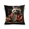 AQUNNEW Deluxe Lint Throw Pillow Covers Double Sided and Ultra Soft Transform Your Home with Raccoon Our Elegant and Comfortable Design Perfect for Enhancing All Season Decor view 2