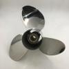 BARDOVEN 35-50HP 11.4X12 Stainless Steel Propeller 13 Tooth SS Prop for TOHATSU Outboard Engine, FITTED view 3