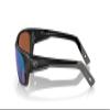 Costa Man Sunglasses Matte Black Frame, Green Mirror Lenses, 57MM view 3