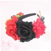 WOFASHPURET Halloween Decorations Rose Hair Accessories Headband Buckle Party Headdress Made of Polyester view 2