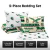 FOCO Philadelphia Eagles NFL Retro Bed in a Bag Comforter Bedding 5 Piece Twin Set view 3