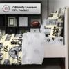 FOCO Las Vegas Raiders NFL Retro Bed in a Bag Comforter Bedding 5 Piece Full Set view 2