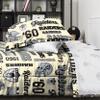 FOCO Las Vegas Raiders NFL Retro Bed in a Bag Comforter Bedding 5 Piece Full Set view 4