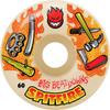 Spitfire Wheels Formula Four Big Beatdown Natural Skateboard Wheels - 60mm 99a (Set of 4) view 2