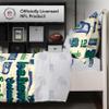 FOCO Seattle Seahawks NFL Retro Bed in a Bag Comforter Bedding 5 Piece Full Set view 2