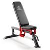 Marcy Adjustable Strength Training Utility Bench with Chrome Sliding Track SB-5429 view 1