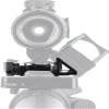 GOTICAL 45 Degree Offset Picatinny Rail Mount - Angle (45 Degree Mount Set and Reflex Red Dot) view 4