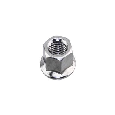 ALTALINE Steel American Bicycle Chrome Flanged 3/8" x 24T Hub Axle Bike Nut (2)