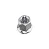 ALTALINE Steel American Bicycle Chrome Flanged 3/8" x 24T Hub Axle Bike Nut (2)