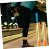 GOOHOCHY 2pcs Reflective Leggings Leg Straps Safety Wristbands Led Lights for Night Jogging Cycling view 4