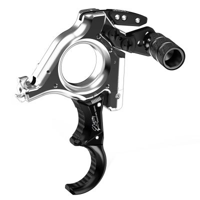 TRU Ball Abyss X-Tension Flex - Relax Trigger - 3 Finger (Ergonomically Adjustable Finger Piece) - Quick Silver Brass - Large