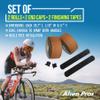 ALIEN PROS Bike Handlebar Tape Brown New Model EP+ (Set of 2) - Wrap Your Bike for an Awesome Comfortable Ride - Enhance Your Bike Grip with These EVA PU Plus Bicycle Handle bar Tape, Brown view 3