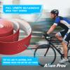 ALIEN PROS Bike Handlebar Tape Brown New Model EP+ (Set of 2) - Wrap Your Bike for an Awesome Comfortable Ride - Enhance Your Bike Grip with These EVA PU Plus Bicycle Handle bar Tape, Brown view 4