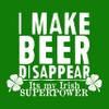 Irish Superpower St. Patricks Day Lucky Clover T-Shirt | Festive Humor Shirt Comfortable Wear Sarcastic T Shirts - Trendy St Patricks Day Graphic Tee USA Printed XL Irish13 view 2