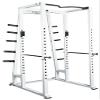 212 Main Power Rack with Weight Storage, White