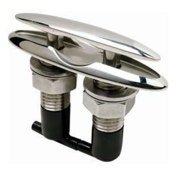 212 Main 665171 6 in. Stainless Retractable Boat Neat Cleat