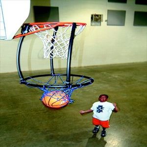 212 Main 26 in. Suspended Drop Hoops Basketball Goal