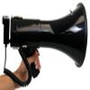 13.5 in. PA Megaphone with Hanging Mic view 1