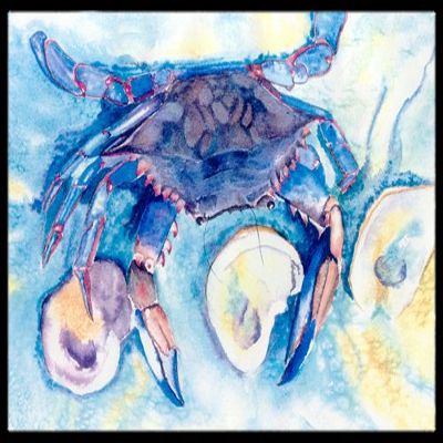 212 Main Crab Outdoor Or Indoor Mat - 18 x 27 Inch