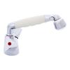 AMBASSADOR MARINE- Trinidad Head/Shower Combo Faucet- Classic Warm White Sprayer & 6' White Rubber Hose, Pull-Out Faucet (Hot/Cold Mixer) Chrome & Warm White for Boat/RV/Camper- 134-0204-CW-W view 3