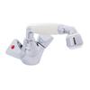 AMBASSADOR MARINE- Trinidad Head/Shower Combo Faucet- Classic Warm White Sprayer & 6' Stainless Steel Hose, Pull-Out Faucet (Hot/Cold Mixer) Chrome & Warm White for Boat/RV/Camper- 134-0224-CW-W view 1