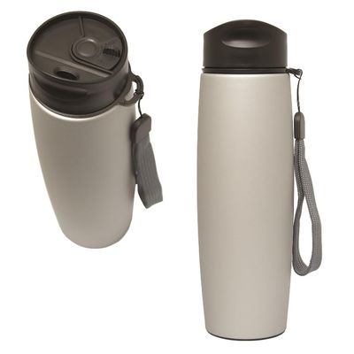 212 Main Sweet Victory 500 ml 17 oz Vacuum Travel Tumbler - Grey/Black
