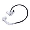 Ambassador Marine- Trinidad Head/Shower Combo Faucet- Small Chrome Sprayer & 6' Black Rubber Hose, Pull-Out Faucet (Hot/Cold Mixer) Chrome for Boat/RV/Camper- 134-0213-CP-W view 2