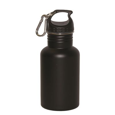 212 Main Wide Mouth 500 ml 17 oz Stainless Steel Water Bottle - Black with Matte Finish