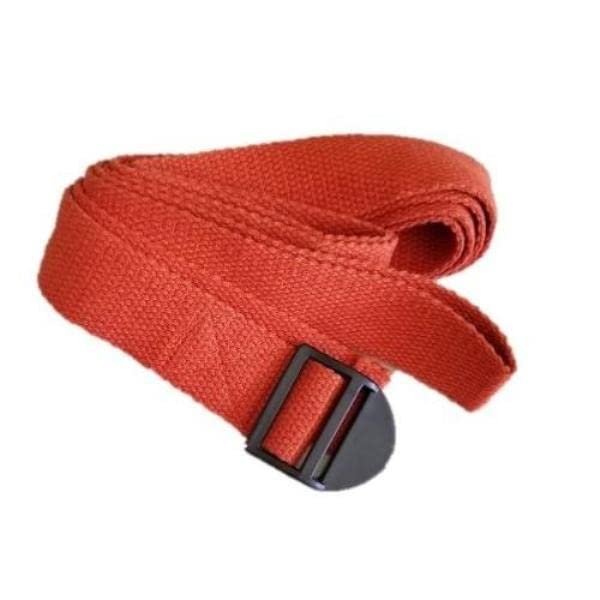 212 Main OM132106-Orange 6 ft. Cinch Buckle Regular Yoga Strap - Orange