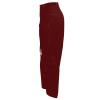 Uillui Baggy Cargo Pants for Women Trendy Patchwork Cutout Trousers High Waisted Straight Leg Pants Dressy Casual Work Pants Wine view 2