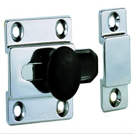 1101DP0CHR 2.12 x 1.5 in. Cupboard Bolt