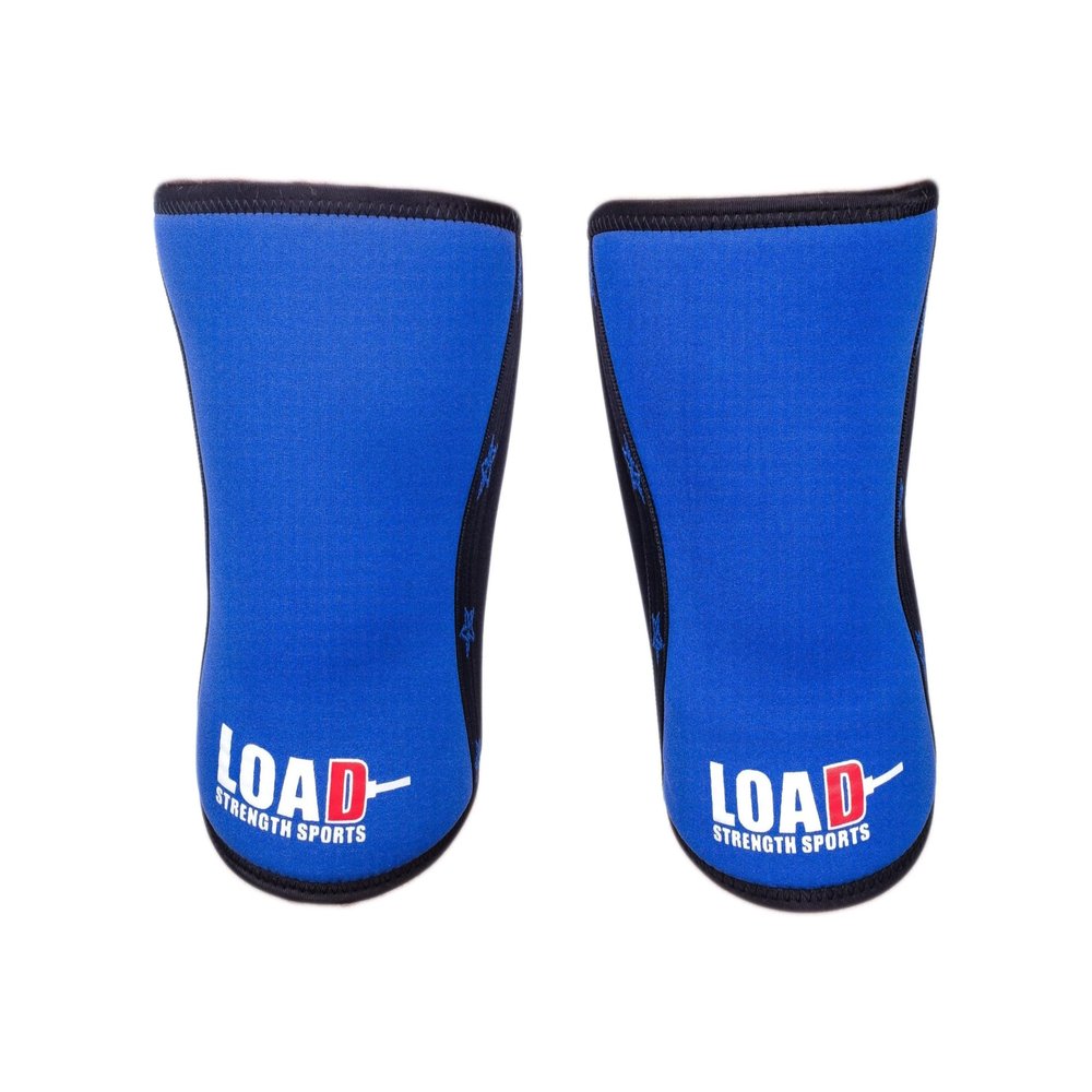 Load Strength Sports The Base Knee Sleeves (Blue, 2XL)