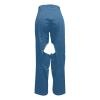 Uillui Baggy Cargo Pants for Women Trendy Patchwork Cutout Trousers High Waisted Straight Leg Pants Dressy Casual Work Pants Blue view 3