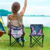 Jihqo Two Colorful Fish Bubble Camping Chair Lightweight Portable Folding Chair Beach Chair with Carry Bag for Outdoor Adventures Patio and Picnics view 2
