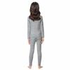 32 DEGREES 32 Kids' Heat Long Sleeve Crew Neck + Legging Set (M-8/10, Grey Snow Flake) view 3