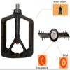 Bigfoot Nylon Carbon Bearing Pedals Mountain Bike PedalsBike Pedals Metal Pedals (Color : Blue, Size : Free Size) view 3