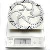 Disc Brake Rotor 160mm Brake Disc With 6 Bolts Bicycle Rotors For Road Bike Mountain Bike Silver (Size : 160mm) view 3
