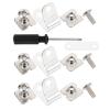 Sosoport 1set Hockey Helmet Repair Kit Helmet Replacement Parts Clips Fasteners Accessories for Ensuring Athlete Safety Comfort During Play view 1