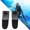 Alomejor 3mm Diving Socks Anti Slip Thermal Neoprene Breathable Neoprene with Long Tube for Swimming Snorkeling Diving (GrayXXL) view 2