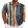 COOFANDY Men Casual Button Down Shirt Short Sleeve Summer Camp Shirts view 1