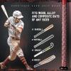 Gonex Bat Grip Tape for Baseball Softball, 1.1mm 40.16'' Pro Feel Full Adhesive Back Baseball Bat Grip, Red Wrap (2 Packs) view 2