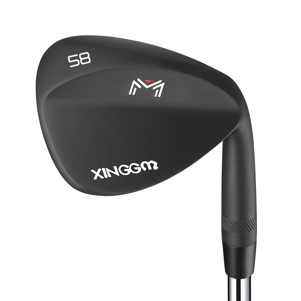 XINGGM Forged Golf Wedge Set for Men or Individual 48/50/52/54/56/58/60/68/70/72 Degree RH Gap Wedge Sand Wedge Easily Escape from Bunker,Milled Face for More Spin