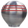 212 Main Ongaro Throttle Knob - 1-&No. 189;" - Red Grooves view 1