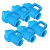 Happyyami 6pcs Frog Trampoline Pole Caps Trampoline Accessories for Connection Professional Small Rod Covers for Boys and Girls Safety