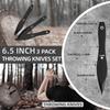 REAT Throwing Axes and Knives with Nylon Sheath, 10.5" Full Tang Desgin for Back Yard Throwing Game, Recreation and Competition view 4