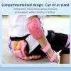 Castrap Butt Pads for Skating, Protective Butt Pad, Skateboarding Pads Children Extreme Sports Hip Pad Hockey Ski Snow Boarding Skate Hip Protection Mat Padded Impact Shorts (Blue) view 4